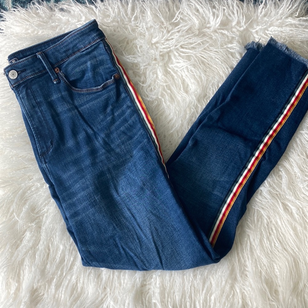 Abercrombie high rise jeans